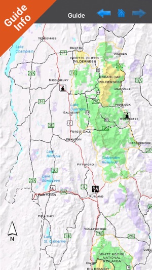 Green Mountain NF gps and outdoor map with Guide(圖4)-速報App