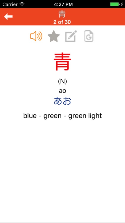 Japanese Vocabulary JPLT N5