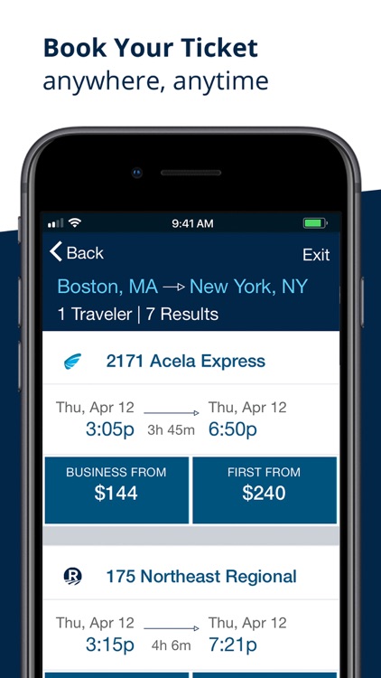 Amtrak screenshot-3