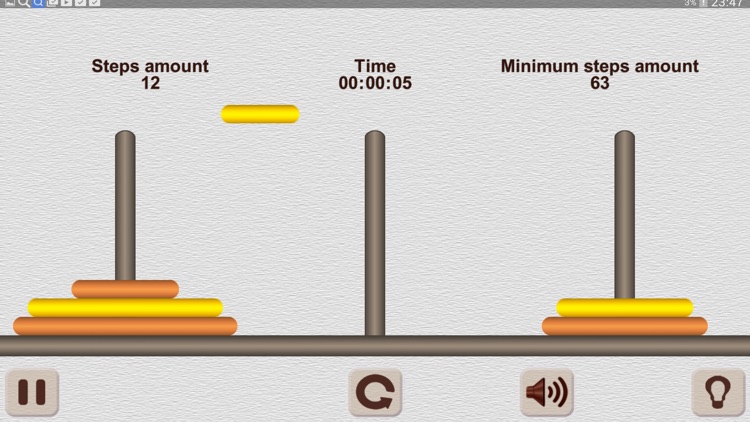 The Tower of Hanoi. (ad-free)
