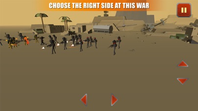 Sticked Man Epic Battle 3D screenshot 1