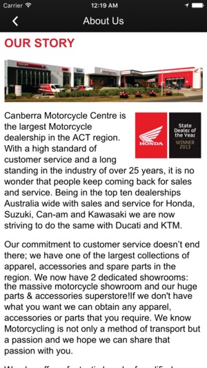 Canberra Motorcycle Centre(圖4)-速報App