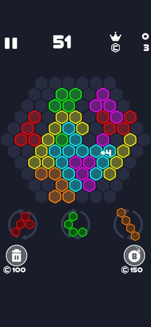 Neon Block Puzzle : Fill Board(圖6)-速報App