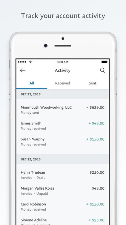PayPal Business:Send Invoices