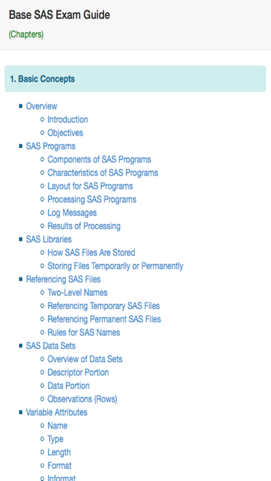 Base SAS Exam Guide screenshot1