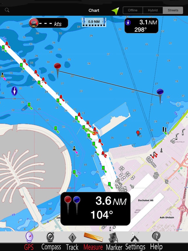 Dubai GPS Nautical charts pro(圖3)-速報App