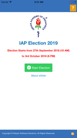 IAP Evote