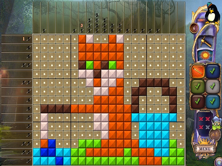 Fantasy Mosaics 24: Deserted Island screenshot-3