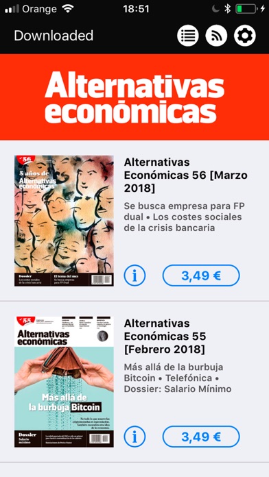 How to cancel & delete Alternativas económicas from iphone & ipad 1