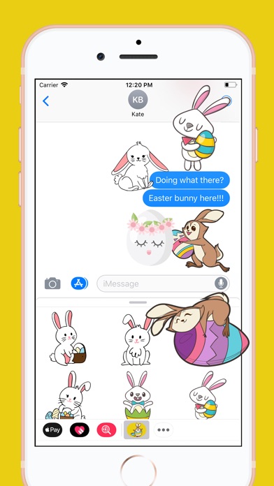 Easter Rabbit 2018 Stickers screenshot 4