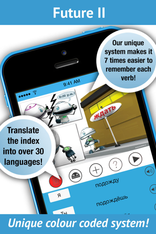LearnBots Russian Verbs screenshot 4