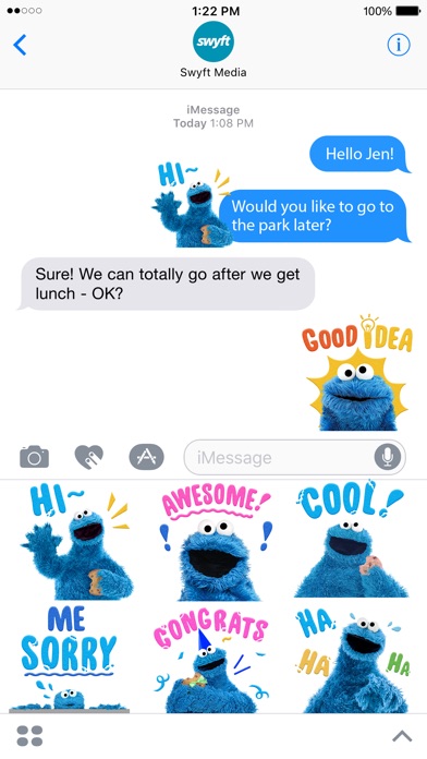 Fun with Cookie Monster screenshot 2