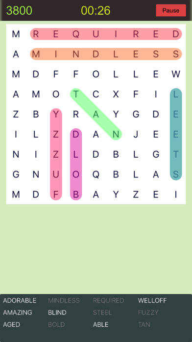 Word Search Puzzles 2018 screenshot 2