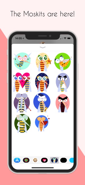 Moskit Stickers(圖1)-速報App