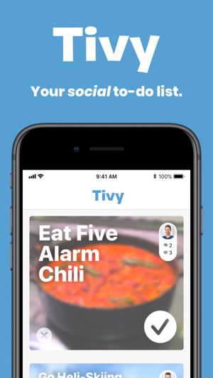 Tivy - The Social To-Do List(圖1)-速報App