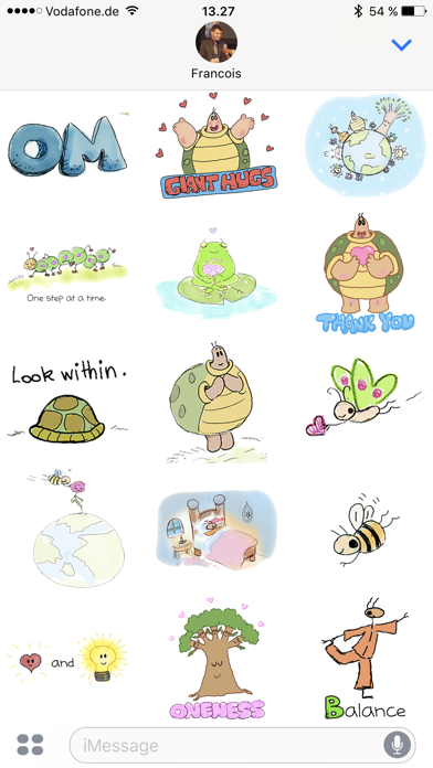 How to cancel & delete Sketches in Stillness Sticker Pack from iphone & ipad 4