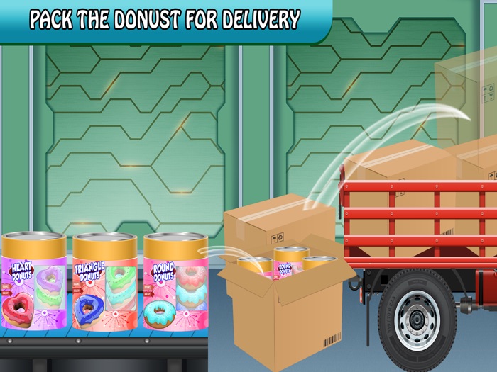 Donuts Cooking Factory