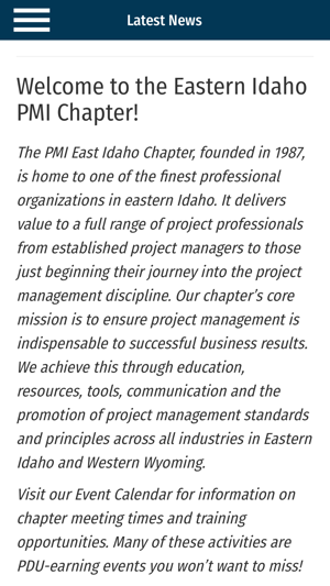 PMI Eastern Idaho Chapter(圖5)-速報App