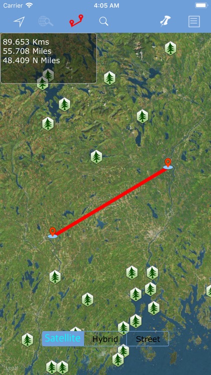 Maine State Parks map! screenshot-3