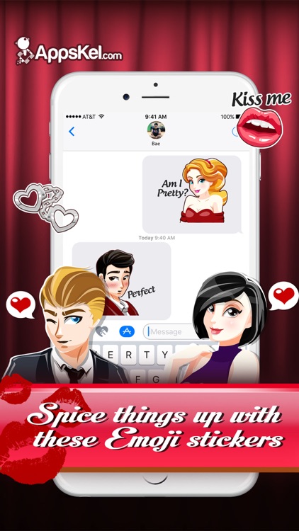 A Sexy Love Emoji Stickers screenshot-3