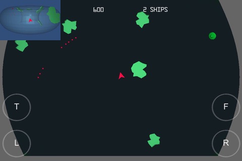 Geodesic Asteroids (Lite) screenshot 2