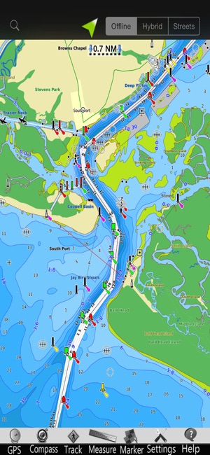 South Carolina Nautical Chart(圖3)-速報App