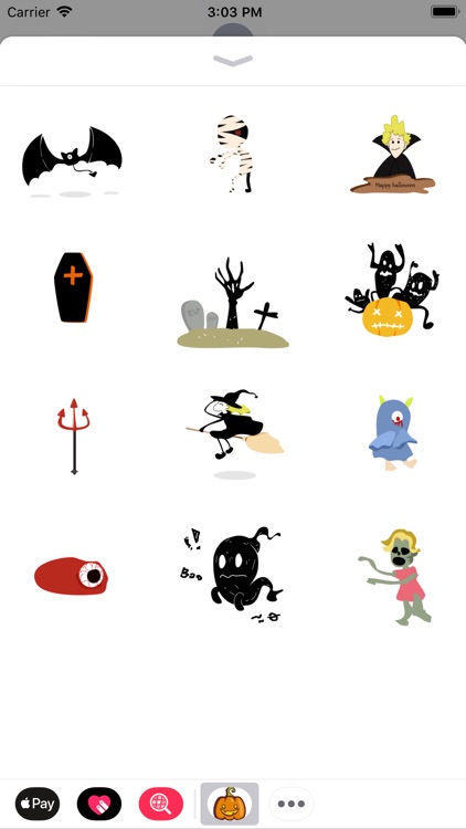 Halloween Stickers:Nightmare