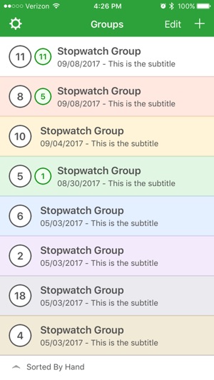 Stopwatch Groups(圖1)-速報App