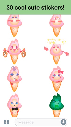 Ice cream - Cute stickers(圖5)-速報App