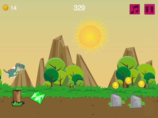 iPad Image of Crazy Dinosor Rex Journey