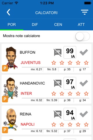 Fantacalcio: Guida per l'Asta screenshot 3