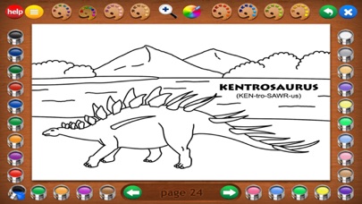 Coloring Book 2: Dinosaurs screenshot 3