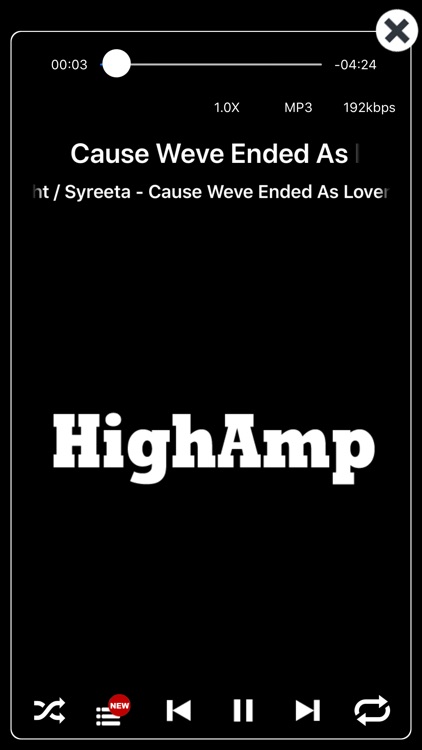 HighAmp : MP3 Music Player screenshot-3