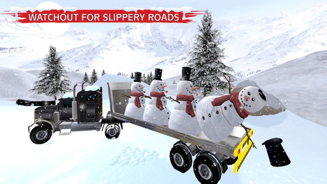 Winter Snow Giant Truck Drive(圖5)-速報App