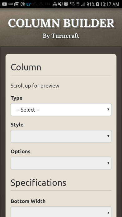 How to cancel & delete Turncraft Column Builder from iphone & ipad 1