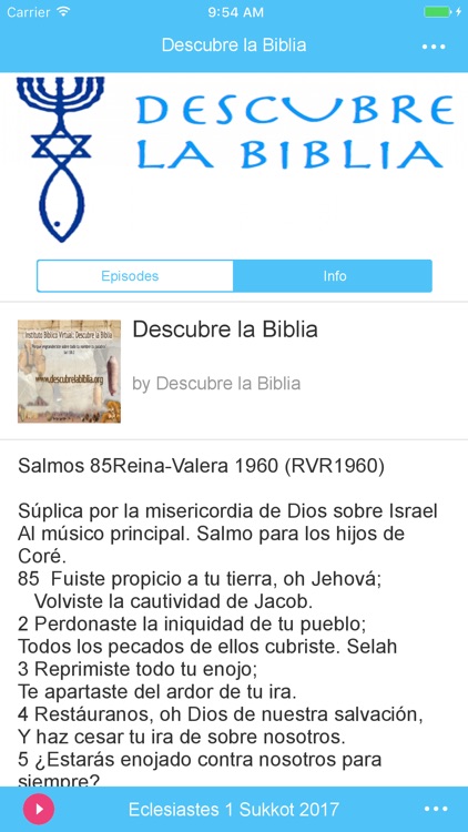 Descubre la Biblia en vivo