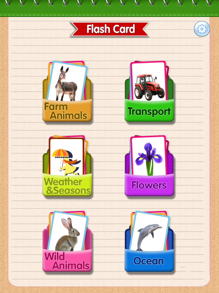 English Flashcard  为宝宝学习英语