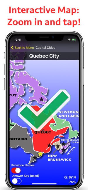 Canada Map Quiz(圖3)-速報App