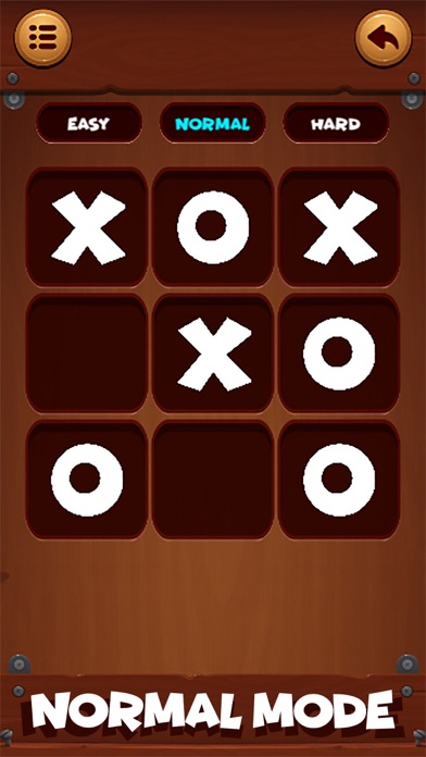 Tic Tac Toe! Wooden Board Game screenshot 3