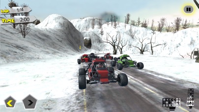 Buggy Car Snow Downhill Racing screenshot 4