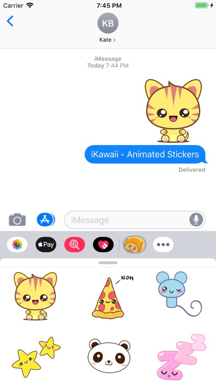 iKawaii - Animated Stickers screenshot-3