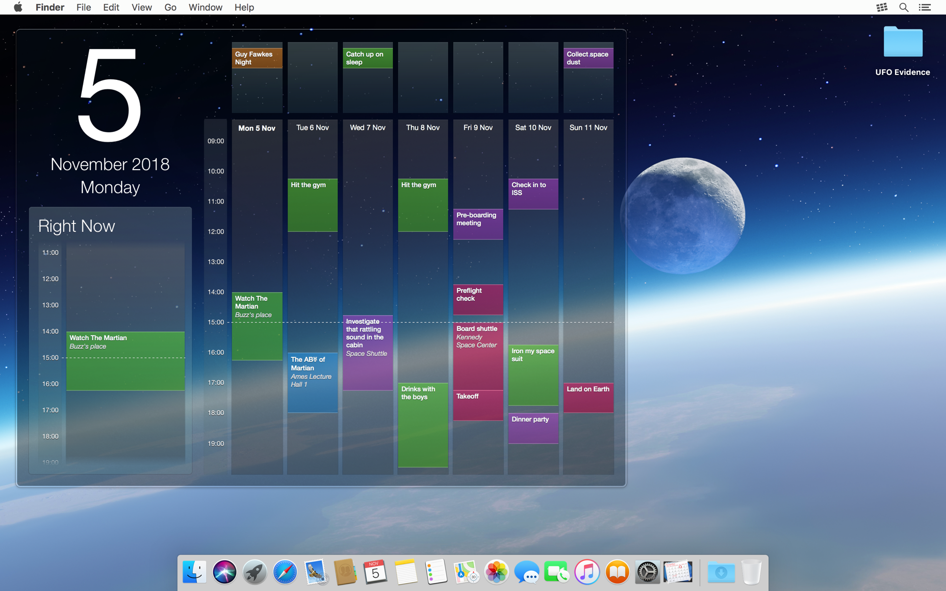 Blotter 2.2.5 Mac 破解版 精美的桌面日历工具