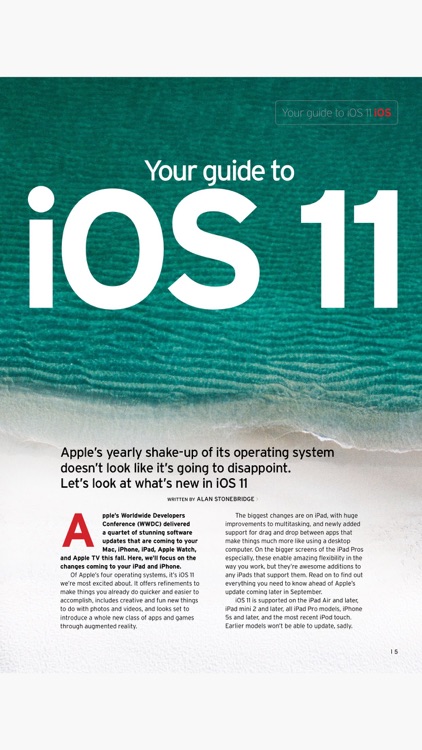 iPad User: the companion iPad magazine for all models