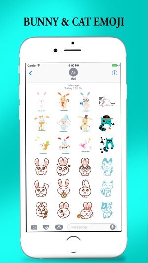 Bunny Cat Stickers for iMessage(圖3)-速報App