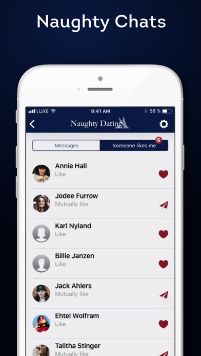Naughty Dating - chat and meet screenshot 4