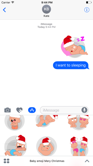 Baby emoji Mery Christmas(圖3)-速報App