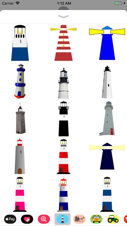 Lighthouse Stickers