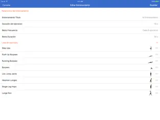 Captura 5 HIIT y Cardio Entrenamientos iphone