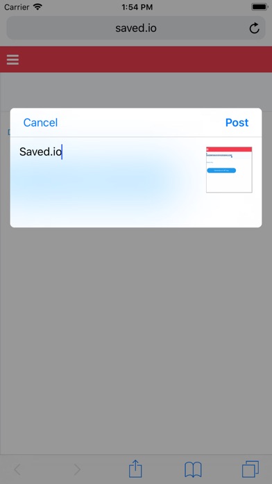 SavedApp screenshot 4