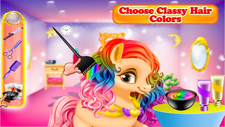 Rainbow Pony Horse Makeover screenshot-0